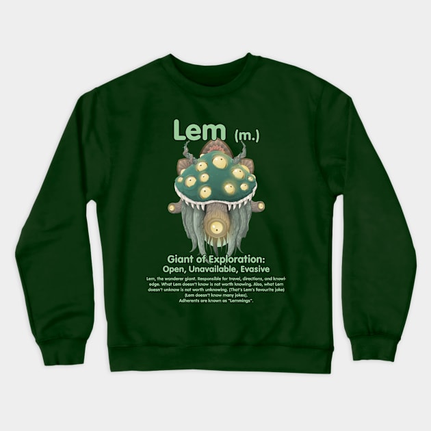 Lem Crewneck Sweatshirt by Justwillow